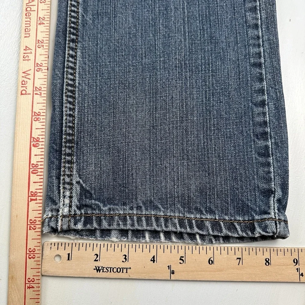 Levi's 559 Straight Relaxed‎ Jeans Mens 34x32 Blue Cotton Denim Dark Wash VTG